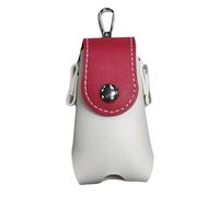 APGLSXY Borsa professionale per palline da golf e accessori, con chiusura a gancio portachiavi, portatile, in pelle ecologica in poliuretano