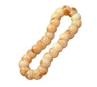 APGLSXY Braccialetto da donna con perle di preghiera buddista autentiche e consapevoli, accessorio antistress per la serenità e la pace interiore, Misura unica, come descritto