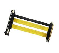 APGLSXY Cavo di prolunga per scheda grafica PCIe 5.0 X16 da 20 cm, per installazione verticale, da 180 a 90 gradi, supporta velocità 32GT/s cavo per scheda grafica