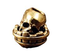 APGLSXY Ciondolo in metallo a forma di nave a forma di teschio paracords, decorazione per esterni, perfetto per esploratori culturali, collana Dieselpunk gotica, One Size, come descritto, come