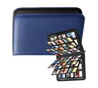 APGLSXY Elegante custodia per carte con chiusura a 9 pannelli con maniche trasparenti, perfetta per organizzare e proteggere la tua collezione da collezione