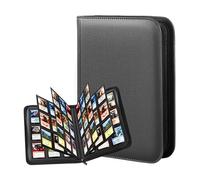 APGLSXY Elegante custodia per carte con chiusura a 9 pannelli con maniche trasparenti, perfetta per organizzare e proteggere la tua collezione da collezione