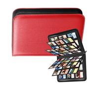 APGLSXY Elegante custodia per carte con chiusura a 9 pannelli con maniche trasparenti, perfetta per organizzare e proteggere la tua collezione da collezione