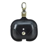 APGLSXY Elegante custodia protettiva per auricolari, in vera pelle, con interno in peluche e cuciture resistenti, per cuffie da viaggio Defender