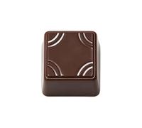 APGLSXY Keycap in resina a tema caffè cioccolato per la maggior parte delle tastiere Accessorio decorativo fatto a mano per computer bella resina cioccolato Keycap