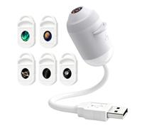 APGLSXY Lampada di proiezione USB Plug and Play rotante manuale StarrySky per interni auto Romantics Night Scene USB Star proiettore luce