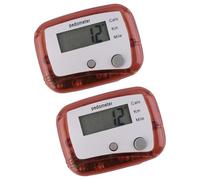 APGLSXY Piccolo contapassi digitale portatile, con clip, semplice contatore di passi, camminata duratura, per fitness, campeggio, escursionismo, sport, semplice con precisione