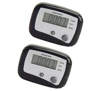 APGLSXY Piccolo contapassi digitale portatile, con clip, semplice contatore di passi, camminata duratura, per fitness, campeggio, escursionismo, sport, semplice con precisione