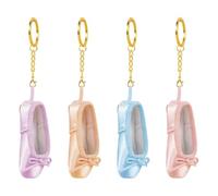 APGLSXY Portascarpe a forma di punta da balletto, delicato pendente, ornamento per feste e uso quotidiano, Champagne Azzurro, Taglia unica