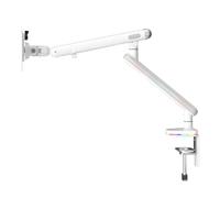APGLSXY Retroilluminato Metallo Osservare Braccio per 17 38 Pollice Display Strumento Meno Modificabile Desk Mount Spazio Efficiente Piano Forte Costruzione In Alluminio Osservare Braccio