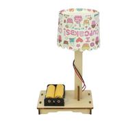 APGLSXY Set di montaggio lampada componenti in legno | Progetto pratico da tavolo che si forma in un piccolo display finito per il tempo di costruzione della famiglia