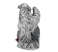 APGLSXY Statuette decorative Arcangelo intagliate a mano in resina per giardini Yard Ornamento esterno Durabilità Leggero Elegante Cortile Scultura