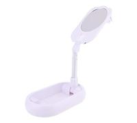 APGLSXY Supporto telescopico del supporto del supporto del basamento del tablet pigro dello specchio del fronte dello specchio pieghevole per il supporto