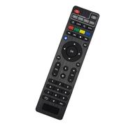 APGLSXY Telecomando di apprendimento per TVIP, design ergonomico in ABS con copia del codice e telecomando a lunga distanza di trasmissione forte