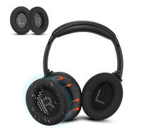 Aphiper - Cuscinetti auricolari in silicone per Bose QuietComfort QC35/QC25/QC15/QC2/NC700/QC45/QC Ultra SE SC/New QC/AE2/SoundLink/SoundTrue, resistenti al sudore e facili da pulire, colore nero