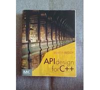 API Design for C++