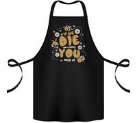 Api If We Die You Die Cotone Grembiule 100% Biologico