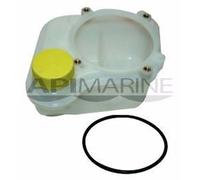 Api Late Stile 4-Screw Montante Destro Mano Riempire Plastica Olio Serbatoio