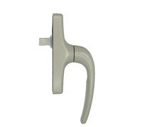 API Maniglia Cremonese per anta a ribalta in metallo pressofuso Brev (Avorio 1013)