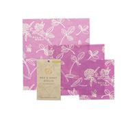Api Wrap Cibo Confezioni Assortiti 3 Pack-Clover-Sustainable/Riusabile Sandwich