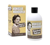 APIARIUM Bagnodoccia Biologico Vaniglia e Mandorla, 300 ML, bagnoschiuma lenitivo, leggero e idratante, Docciaschiuma con Miele, l’Aloe e Vaniglia
