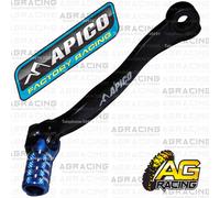 Apico Leva Cambio Pedale Gear nera blu Per KTM EXC 300 Six Days 2017 Enduro