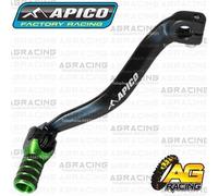 Apico Pedale Comando Cambio Nastro Verde Nero Per Kawasaki KX 85 2017
