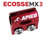 Apico Tubo Freno Morsetto Yamaha YZ250F YZ450F YZ125 YZ250 2008-2022 Rosso Cross