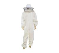 Apicoltore, Abbigliamento for coltura Tuta ventilata ultra traspirante a 3 strati con velo rotondo Attrezzatura protettiva professionale anti-ape ,Attrezzature Per L'apicoltura(XX-Large)