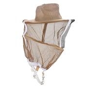 Apicoltore Cappello Guardia Giardino Anti-Zanzara Ape Insetto Bug Volto Testa Testa Velo Cappello da cowboy Maschera Cappello con testa Rete Protezione facciale Attrezzature da pesca all'aperto