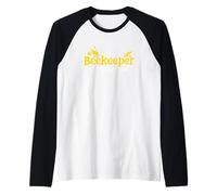 Apicoltore If I Run You Run Funny Citazione Maglia con Maniche Raglan
