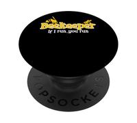 Apicoltore If I Run You Run Funny Citazione PopSockets PopGrip Adesivo