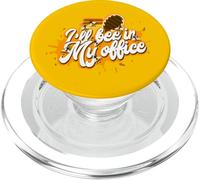 Apicoltore I'll Bee In My Office Divertente Apicoltura PopSockets PopGrip per MagSafe