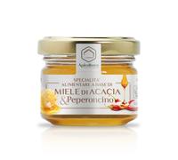 Apicoltura Casentinese, Miele di Acacia e Peperoncino, Linea Gourmet, Vasetto da 70 g