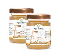 Apicoltura Casentinese, Miele Italiano Equilibrato, 2 Vasetti da 350 g