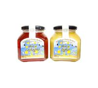 Apicoltura Castel Belfort - Pack da 2x400 gr Miele di Castagno e Miele di Tiglio 100% Italiano, Lavorato a Freddo, Artigianale, Ideale per Merende, Formaggi e Dolci, 400 gr