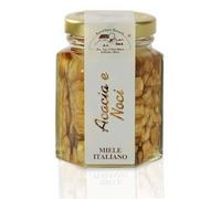 Apicoltura Cazzola - Miele con Noci - Vasetto da 120 g (Pacco di 2 x 120 g)