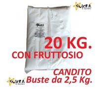 ApiCor Suicrà Candito con Fruttosio 20 Kg. per Api Nutrizione Apicoltura Alta Qu