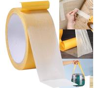 APICORT Nastro biadesivo extra forte per tappeti, 3 cm x 20 m, doppio sided Tape, senza tracce, ideale per tappeti, foto, pareti, cucina, casa, scuola, facile da tagliare e rimuovere