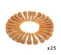 Apiculture Pollo Spiumatore Naturale Gomma Equipment 50Pcs Dita Spiumatura