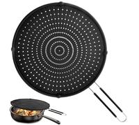 Apidgrowth Paraschizzi per Padella, Paraschizzi di Grasso, Resistente al Calore per Friggere, Paraschizzi in Silicone per Cucinare Tutti i Giorni, Lavabile in Lavastoviglie（16in×12in×0.5in）