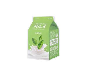 A'pieu Green Tea Milk One-Pack Maschera Viso 21g