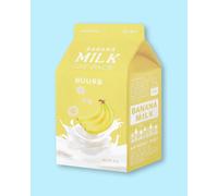 Maschera monouso alla banana e latte A’pieu