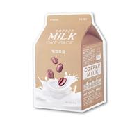 A'Pieu - Milk One-Pack Coffee Sheet Mask Maschera idratante 21 g unisex