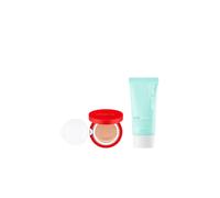 A'PIEU - Pure Block Aqua Sun Gel SPF50+ PA+++ X MISSHA - Velvet Finish Cushion SPF50+ PA+++ - 15g - 21