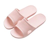 APIKA Pantofole Antiscivolo per Donna E Uomo Uso Interno Uso Esterno Suola in Schiuma Morbida di Sandalo da Bagno Scarpe da Piscina Casa Home Slide(Rosa,40/41 EU)
