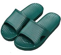 APIKA Pantofole Antiscivolo per Donna E Uomo Uso Interno Uso Esterno Suola in Schiuma Morbida di Sandalo da Bagno Scarpe da Piscina Casa Home Slide(Turchese,38/39 EU)