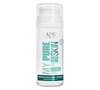 Apis MY PURE SKIN Peeling viso in hydrogel - 100 ml - con acido shikimico, niacinamide, Yerba Mate e miele di Manuka, detersione delicata, esfoliazione e idratazione