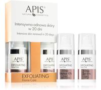 Apis Natural Cosmetics Exfoliation Home Care set per la ristrutturazione e tensione intensa della pelle 2x15 ml