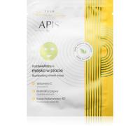 Apis Natural Cosmetics Home Spa maschera illuminante per il viso 20 g